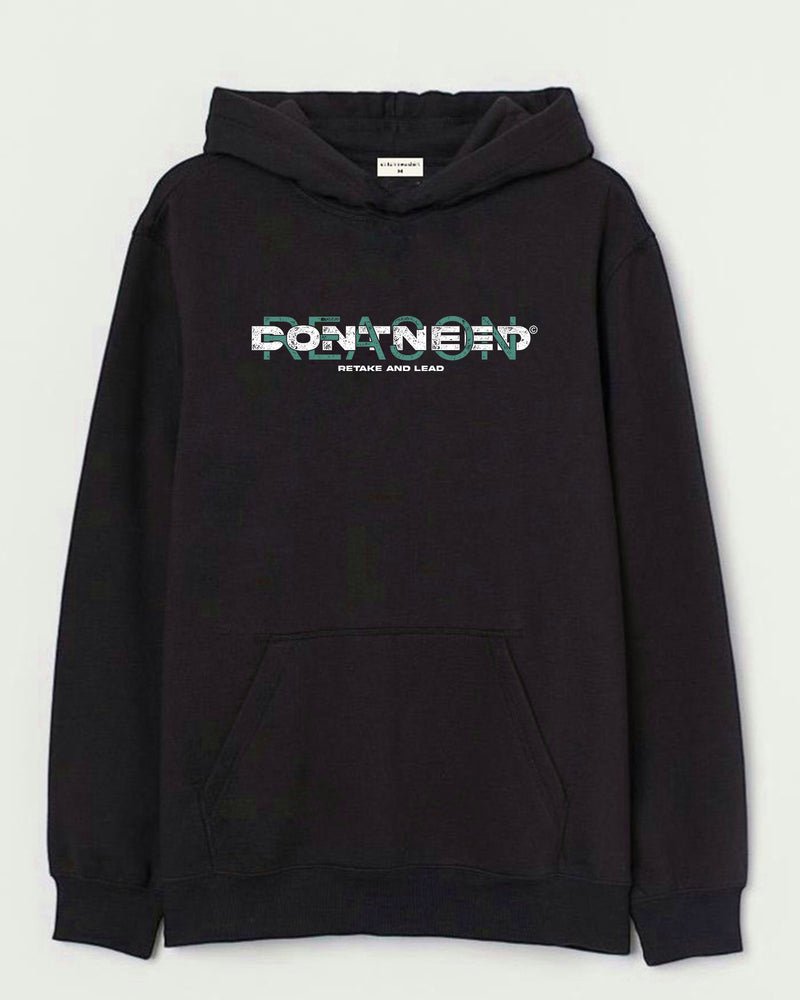 Dontneed Reason - Hooded Sweatshirt