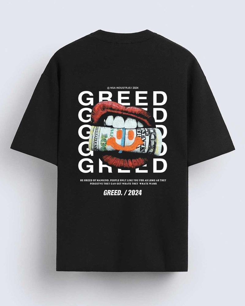 Greed  - Oversized T-shirt