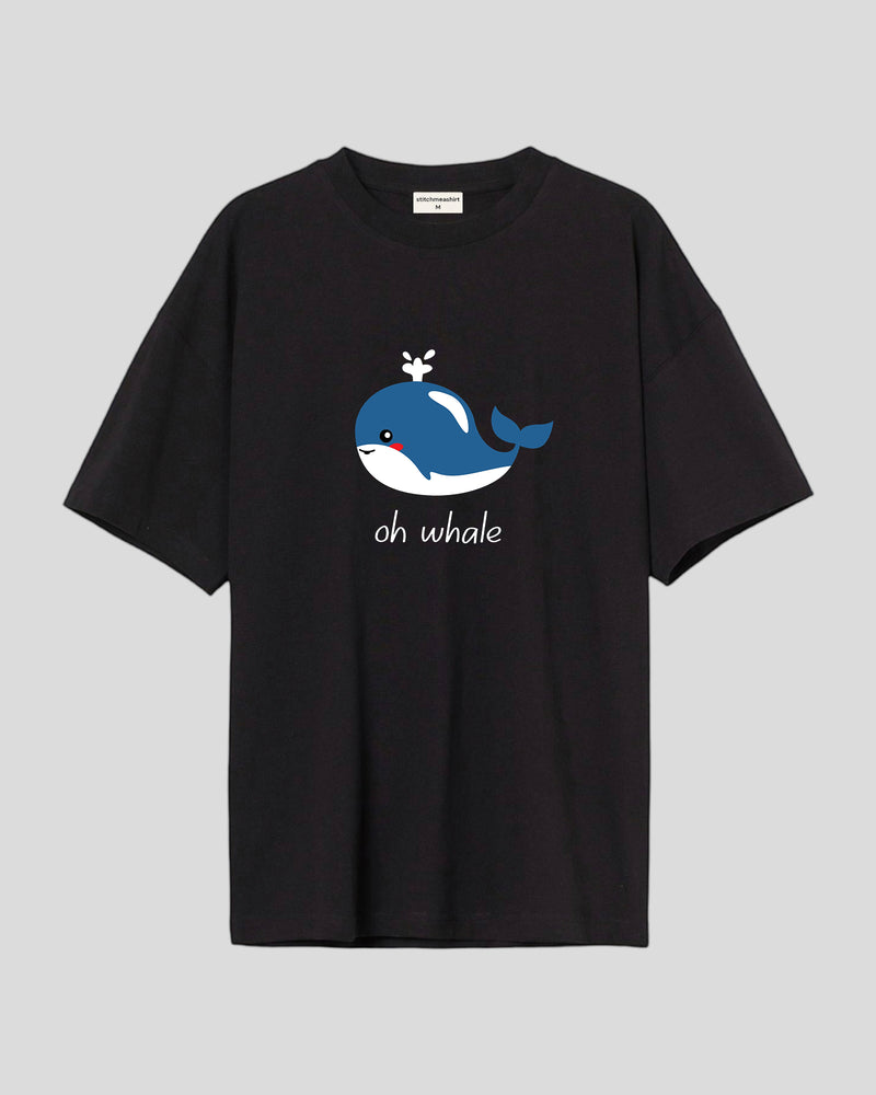 Oh whale - Oversized T-shirt