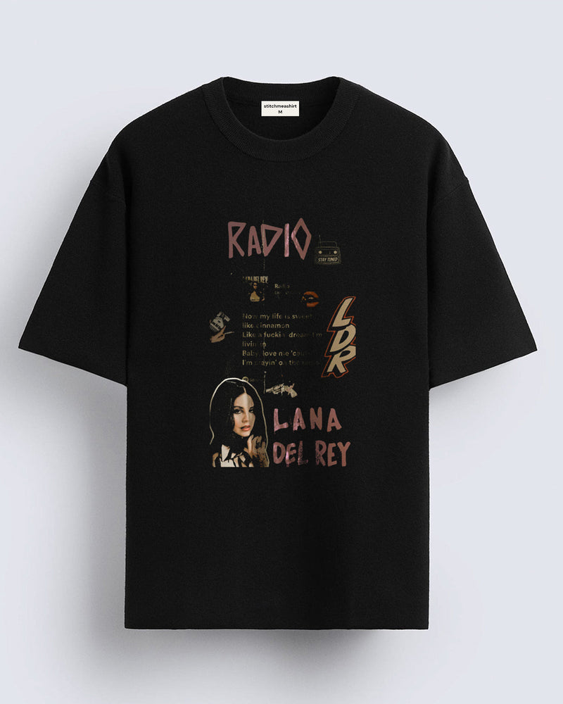 Radio lana del rey - Oversized T-shirt