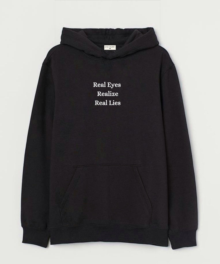 Real eyes - Hooded Sweatshirt