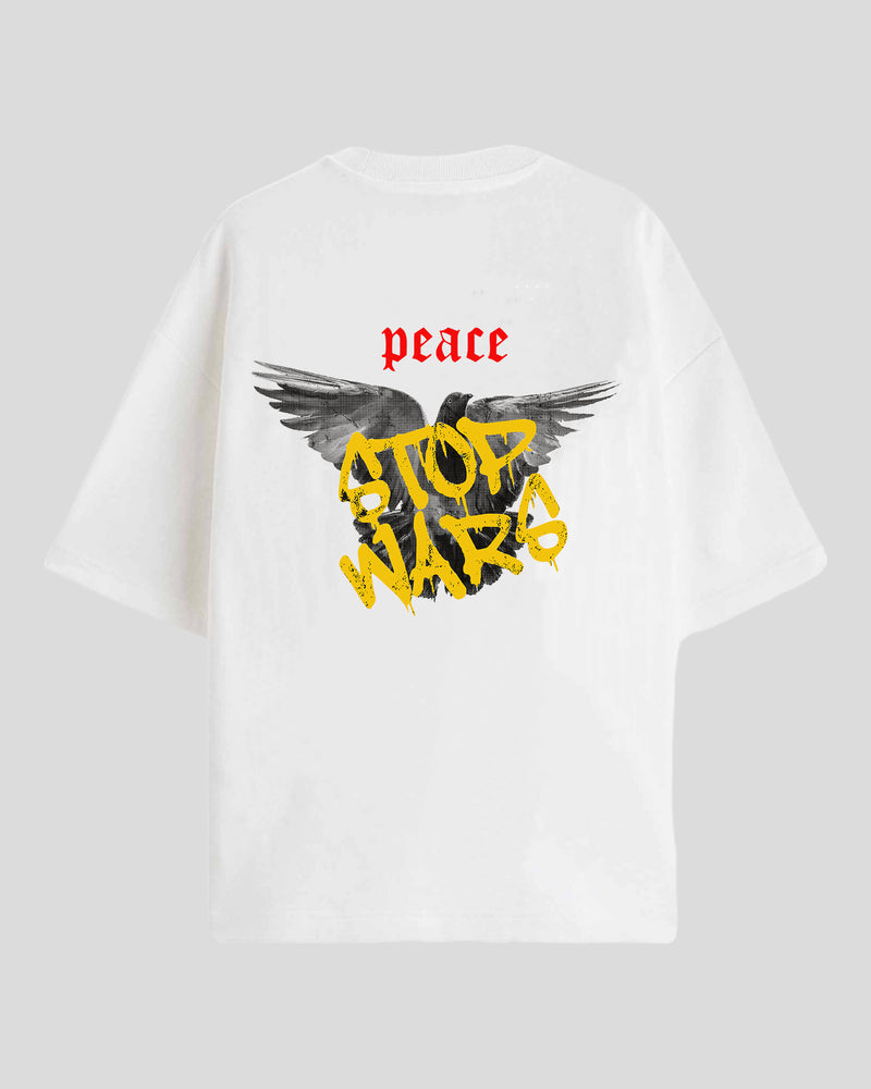 Peace stop wars - Oversized T-shirt