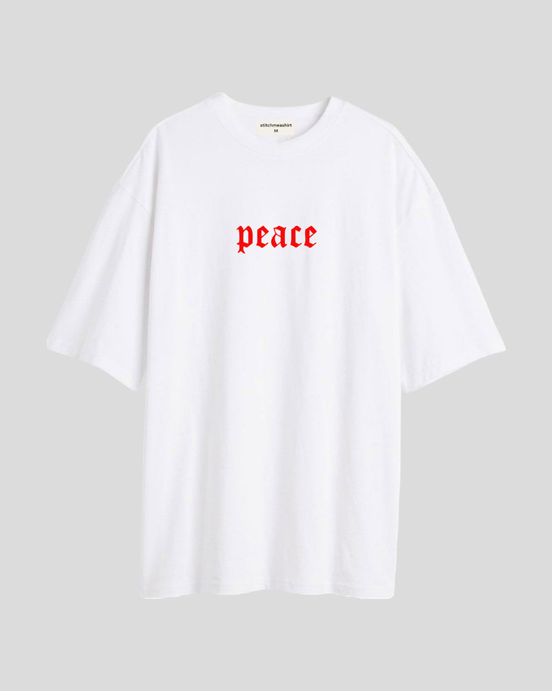 Peace stop wars - Oversized T-shirt