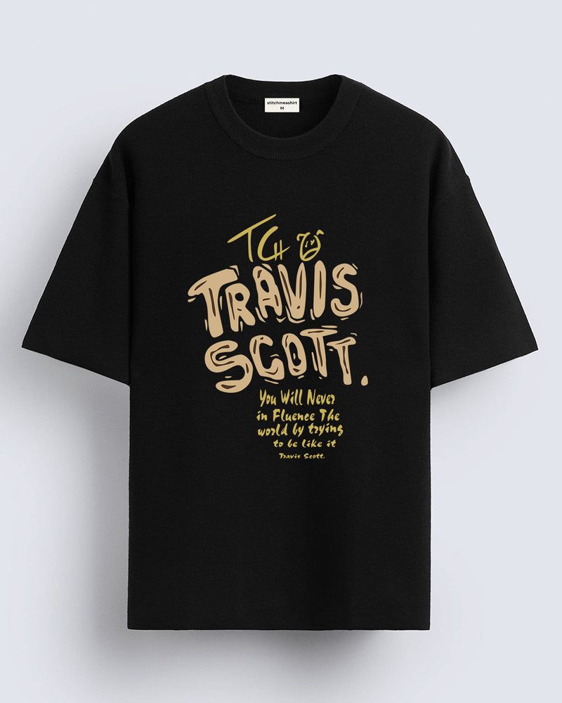 Travis Scott Influence - Oversized T-shirt