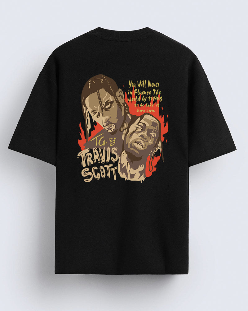 Travis Scott Influence - Oversized T-shirt