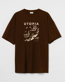 Utopia brown- Oversized T-shirt