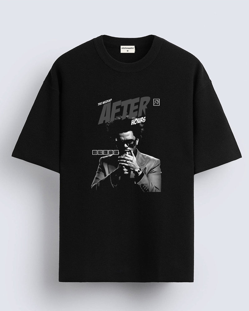 The Weeknd Smoking - Oversized T-shirt