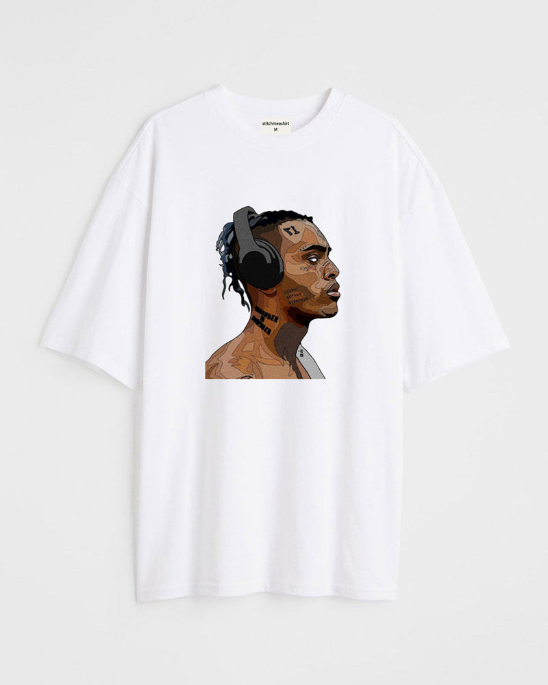 XXXTentacion Art  - Oversized T-shirt